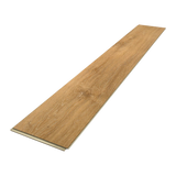 Planke Klick-Vinyl Eiche Ems dezentes Dekor in braun aus der Deluxe Kollektion mit integrierter Kork-Trittschalldämmung und Microfase