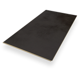 Planke Klick-Vinyl Stein Haselbach dezentes Dekor in schwarz aus der Deluxe Kollektion mit integrierter Kork-Trittschalldämmung und lackierte 4V-Fase