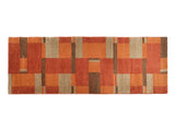 Pello 567 Orange - Realistische Form als Läufer (Galerie)