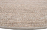 Jovia 458 Beige - Detailaufnahme Kantenabschluss