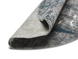 Dalia 696 Grau - Detailaufnahme Teppich-Unterseite