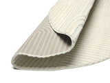 Fibris 686 Weiß - Detailaufnahme Teppich-Unterseite