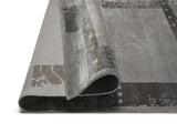 Jorvik 448 Grau - Detailaufnahme Teppich-Unterseite