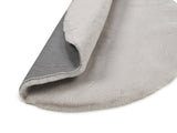 Luna 458 Hellcreme - Detailaufnahme Teppich-Unterseite