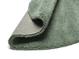 Pamira T19 Hellgrün - Detailaufnahme Teppich-Unterseite