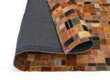 Farnia 598 Braun - Detailaufnahme Teppich-Unterseite