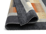 Aruna 337 Grau - Detailaufnahme Teppich-Unterseite