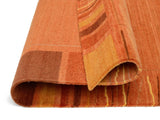 Juralis 429 Rot - Detailaufnahme Teppich-Unterseite
