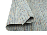 Magnia C35 Hellblau - Detailaufnahme Teppich-Unterseite