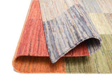 Magnia K01 Multicolor - Detailaufnahme Teppich-Unterseite