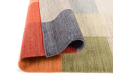 Revia K01 Multicolor - Detailaufnahme Teppich-Unterseite