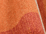 Pello 567 Orange - Detailaufnahme der Oberflächenstruktur