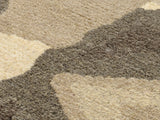 Glaris 470 Beige - Nahaufnahme des Musters und der Textur