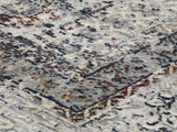 Ruvia 337 Creme - Nahaufnahme des Musters und der Textur