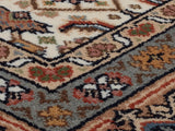 Trevis 933 Creme - Nahaufnahme des Musters und der Textur