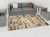 Glaris 470 Beige - Modernes Raumfoto im Wohnzimmer