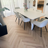 Klick-Vinyl Eiche Bodensee Raumbild Esszimmer