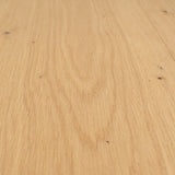 Closeup der Maserung von Natur Parkett Johanna Eiche Dezent