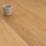 Detailaufnahme vom Boden Natur Parkett Theresa Eiche Dezent