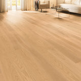 Natur Parkett Johanna Eiche Dezent Raumbild vom Wohnzimmer