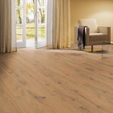 Raumbild aus dem Wohnzimmer Natur Parkett Max Eiche Rustikal