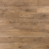 Topdown Verlegebild von Klick-Vinyl Eiche Sankt Peter Ording rustikales Dekor in Holzoptik mit integrierter Trittschalldämmung