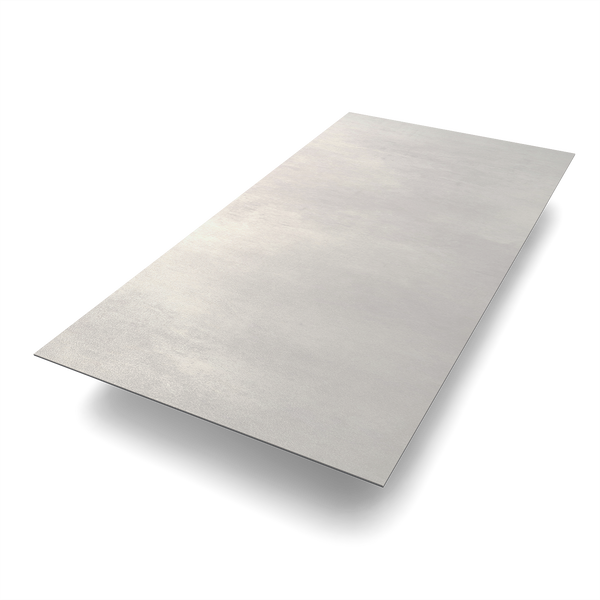 Klebe-Vinyl Beton Cloppenburg dezente Fliesenoptik in hellgrau aus der Premium Kollektion