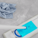 Detailbild von Klebe-Vinyl Beton Nordhorn wasserfest mit pflegeleichter Oberfläche