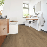 Badezimmer Raumbild von Klick-Vinyl Eiche Friesoythe rustikales Dekor in Holzoptik