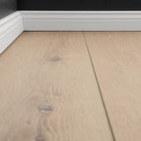 Bodenglück Klick Vinyl Elbe Eiche Deluxe Holz Braun Rigid Trittschall Integriert