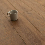 Bodenglück Klick Vinyl Havel Deluxe Holz Dunkelbraun Rigid Trittschall Integriert