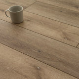 Bodenglück Klick Vinyl Mosel Deluxe Eiche Braun Rigid Trittschall Integriert