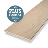 Planke von der Klick Vinyl Kollektion Deluxe Plus Boden Eiche Marienburg Braun mit integriertem Trittschall von Bodenglück