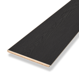 Klick Vinyl Kollektion Deluxe Plus Boden Eiche Moritzburg Schwarz mit integriertem Trittschall von Bodenglück Detailansicht der Planke