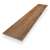 Planke Klick-Vinyl Eiche Fehmarn in dunkelbraun aus der Premium Kollektion mit integrierter Trittschalldämmung