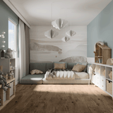 Kinderzimmer Raumbild von Klick-Vinyl Eiche Jever rustikales Dekor in Holzoptik