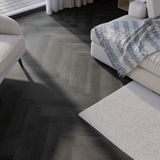 Wohnbereich Closeup Klick-Vinyl Eiche Mellum dezentes Dekor in Holzoptik