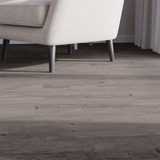 Sitzecke Closeup Klick-Vinyl Eiche Westerland rustikales Dekor in Holzoptik