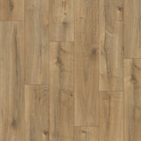 Topdown Verlegebild von Laminat Eiche Hohenwald rustikales Dekor in Holzoptik mit lackierte 4V-Fase