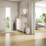 Lifestylebild von Laminat Eiche Pfälzerwald dezentes Dekor in Holzoptik