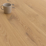 Detailaufnahme vom Boden Natur Parkett Eiche Sarah Markant