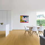 Raumbild von COREtec Klick-Vinyl Eiche Elegance Oak 83 dezentes Dekor in Holzoptik