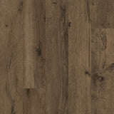 Frontales Detailbild von COREtec Klick-Vinyl Eiche Fonteneau markantes Dekor in Holzoptik mit lackierter 2V-Fase