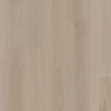 Frontales Detailbild von COREtec Klick-Vinyl Eiche Pampas dezentes Dekor in Holzoptik mit lackierter 2V-Fase