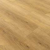 Closeup Klick Vinyl Premium Eiche Spiekeroog Braun Rigid Trittschall Integriert