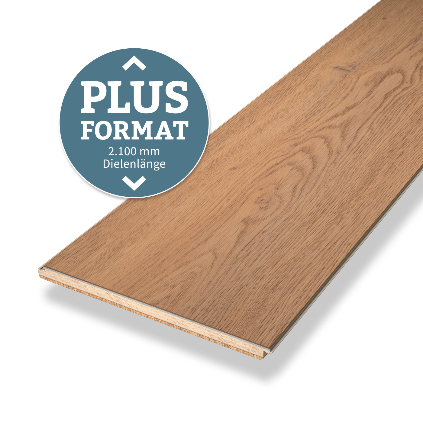 KlickVinyl Deluxe PLUS Eiche Charlottenburg Bodenglück