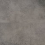 Topdown Verlegebild von Klick-Vinyl Beton Rheine dezentes Dekor in Fliesenoptik mit integrierter Trittschalldämmung