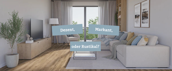 Fühl den Unterschied: Dezent, markant oder rustikal – Maserungen leicht erklärt
