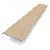 Planke Klick-Vinyl Eiche Frauenstein dezentes Dekor in hellbraun aus der Basic Kollektion mit integrierter Trittschalldämmung und 4V-Fase