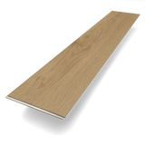 Planke Klick-Vinyl Eiche Werra dezentes Dekor in hellbraun aus der Deluxe Kollektion mit integrierter Kork-Trittschalldämmung und 4V-Fase